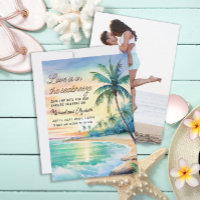 Hochzeitsdatum Rett Foto Tropischer Strand