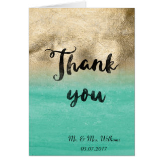 Hochzeitsdesign in Gold und Aqua