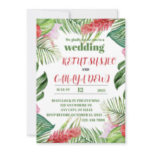 Hochzeitsdesign mit Blume in warmen Farben