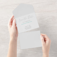 Hochzeitsdesign Modernes Design Save the Date