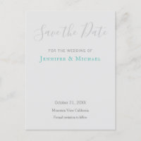 Hochzeitsdesign Modernes Design Save the Date