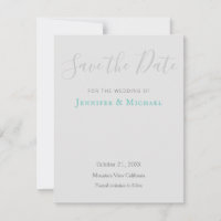 Hochzeitsdesign Modernes Design Save the Date