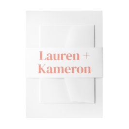 Hochzeitsdetails Moderner Einladung Bauch für Hoch Einladungsbanderole