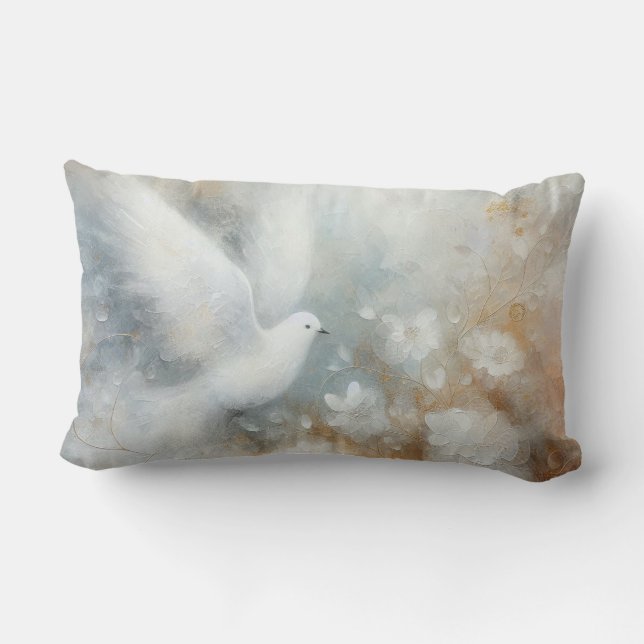 Hochzeitsdove Lendenkissen (Rückseite)