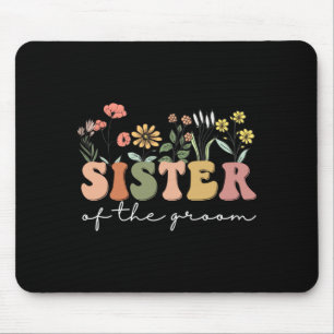 Hochzeitsdusche für die Schwester von der Brautsch Mousepad