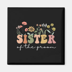 Hochzeitsdusche für Schwester von Braut Schwester Magnet