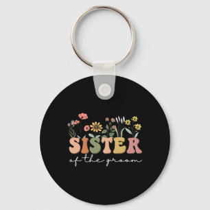 Hochzeitsdusche für Schwester von Braut Schwester Schlüsselanhänger