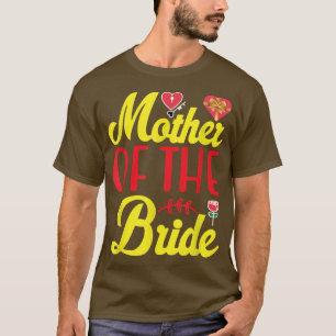 HochzeitsduscheBridal Party Mama Braut Mutter des T-Shirt
