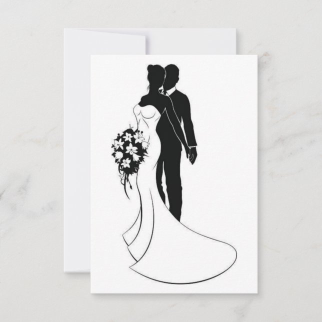 Hochzeitseinladung (Vorderseite)