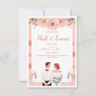 Hochzeitseinladung Dankeskarte