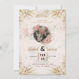 Hochzeitseinladung Einfach Elegantes Skript Design Einladung