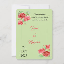 Hochzeitseinladung Einladung