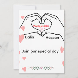 Hochzeitseinladung Einladung