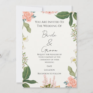 Hochzeitseinladung Einladung