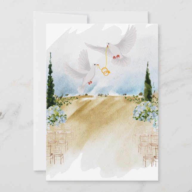 Hochzeitseinladung Einladung (Vorderseite)
