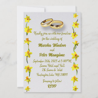 " HOCHZEITSEINLADUNG " EINLADUNG