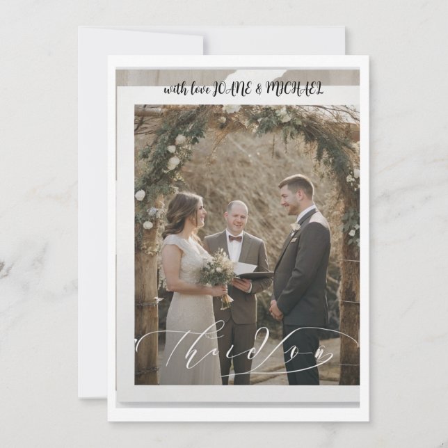 Hochzeitseinladung Einladung (Vorderseite)