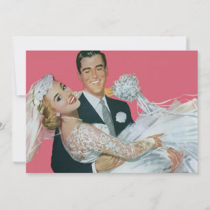 Hochzeitseinladung für Braut und Bräutigam Einladung