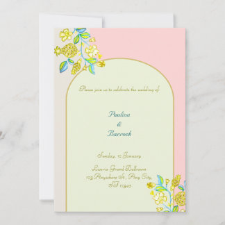 Hochzeitseinladung für Granatapfel Feiertagskarte