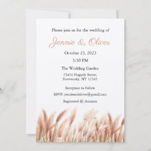 Hochzeitseinladung, Hochzeitspapeterie, Braut Einladung