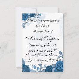 Hochzeitseinladung Karte