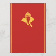 Hochzeitseinladung Lord Ganesh
