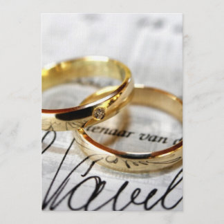 Hochzeitseinladung oder Annahme Einladung