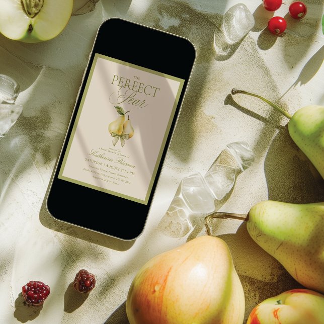 Hochzeitseinladung 'Perfect Pear' Einladung (Von Creator hochgeladen)