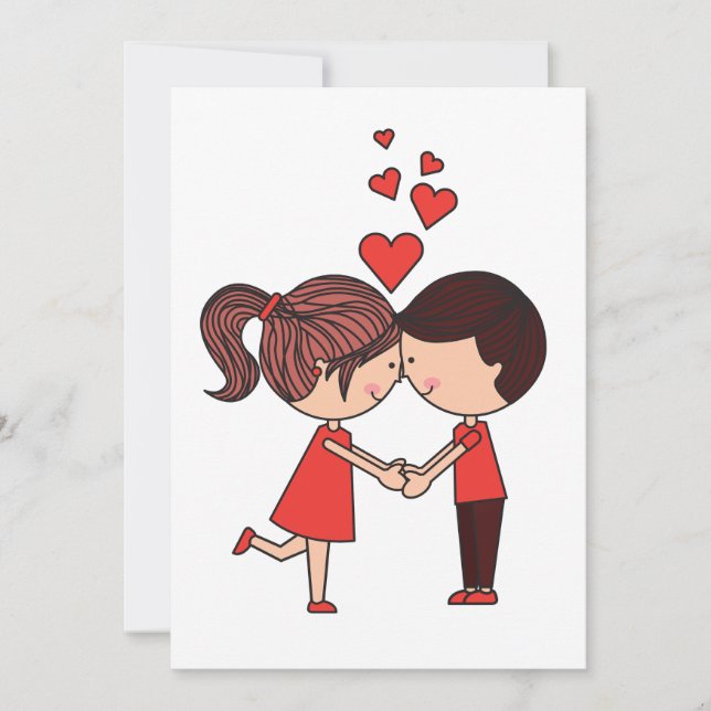 Hochzeitseinladung  save the date (Vorderseite)