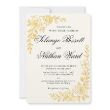 Hochzeitseinladung 'Sprache der Liebe Floral'