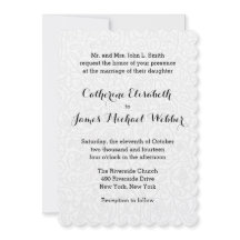 Hochzeitseinladung unter der Leitung von Bride's E