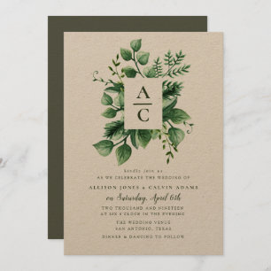 Hochzeitseinladung zum Sommerblättern Einladung