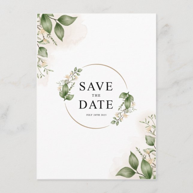 Hochzeitseinladungen Einladung (Vorderseite)