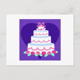 Hochzeitseinladungen Postkarte
