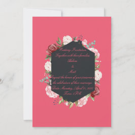Hochzeitseinladungskarte Einladung