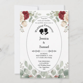 Hochzeitseinladungskarte Einladung