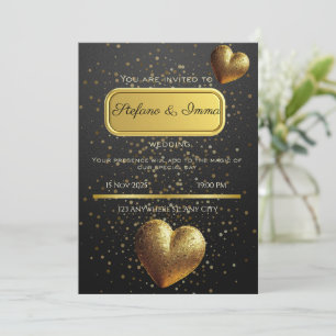 Hochzeitseinladungskarte Karte