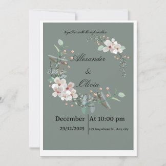 Hochzeitseinladungskarten  einladung