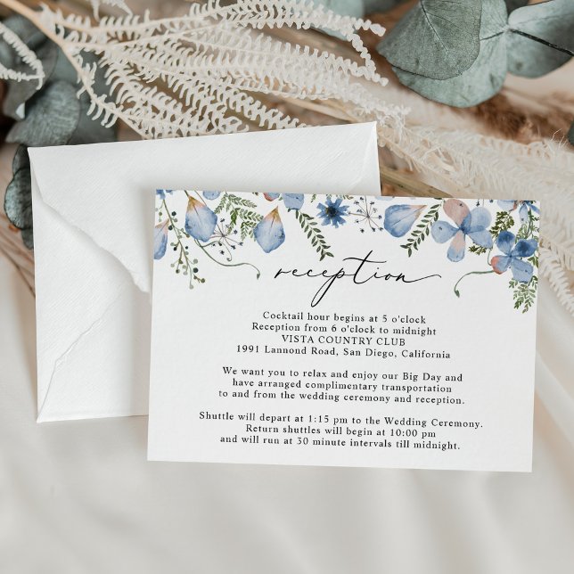 Hochzeitsempfang Begleitkarte (Von Creator hochgeladen)