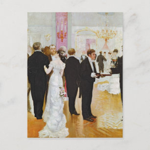 Hochzeitsempfang, c.1900 postkarte