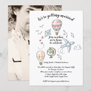 Hochzeitsempfang-Einladungen - Nach einer Flitterw Einladung