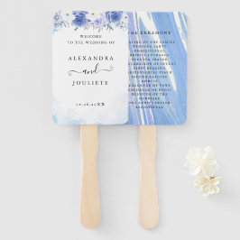 Hochzeitsempfang Fächer