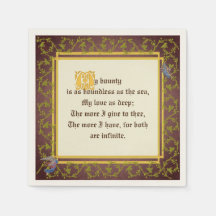 Hochzeitsempfang für mittelalterliche Illustrierte