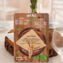 Hochzeitsempfang Holz Rustikale benutzerdefinierte