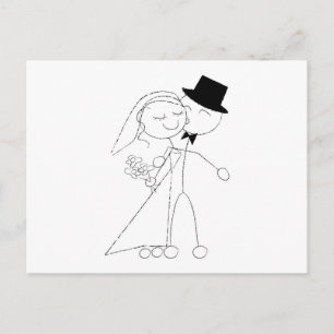 Hochzeitsempfang Kiss Save the Date Ankündigungspostkarte