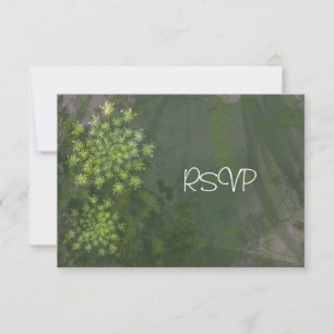 Hochzeitsempfang RSVP mit Queen Annes Spitze Einladung