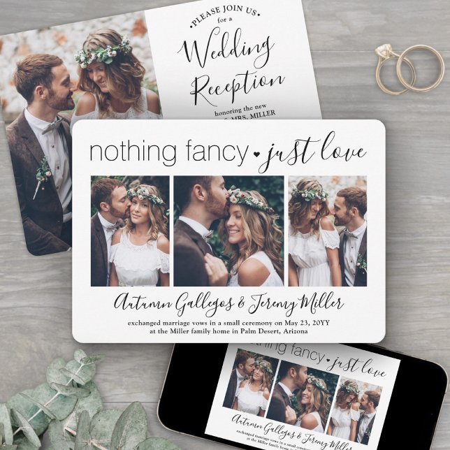 Hochzeitsempfehlung 4 Foto Nichts Extravagant nur  Einladung (Von Creator hochgeladen)