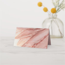 Hochzeitsempfehlung geklappt Zeltkarte Schöne Pink Platzkarte