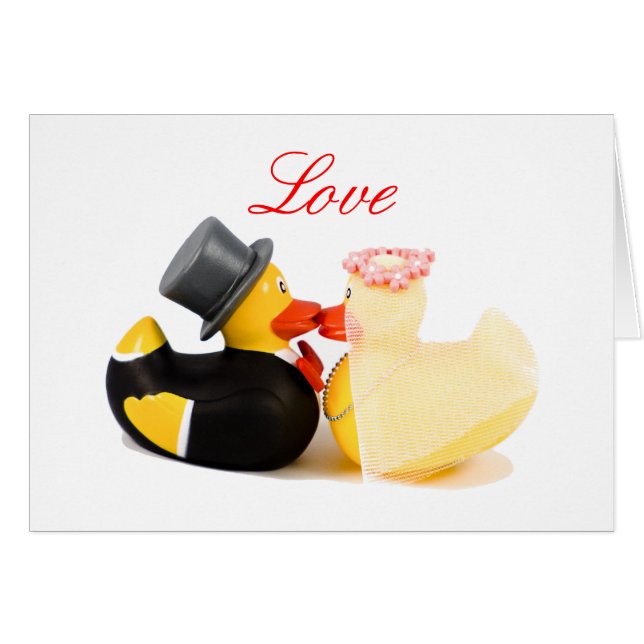 Hochzeitsenten (Vorderseite (Horizontal))