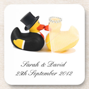 Hochzeitsenten 2 ... Untersetzer